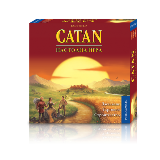 ЗАСЕЛНИЦИТЕ НА КАТАН - базисна игра за 3 / 4 играчи ЗАСЕЛНИЦИТЕ НА КАТАН - базисна игра за 3 / 4 играчи