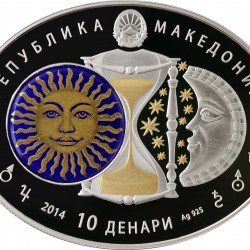 Сребърна монета „Зодиакални знаци - Дева“ 