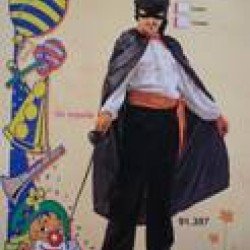 карнавален костюм "Зоро" карнавален костюм "Зоро"